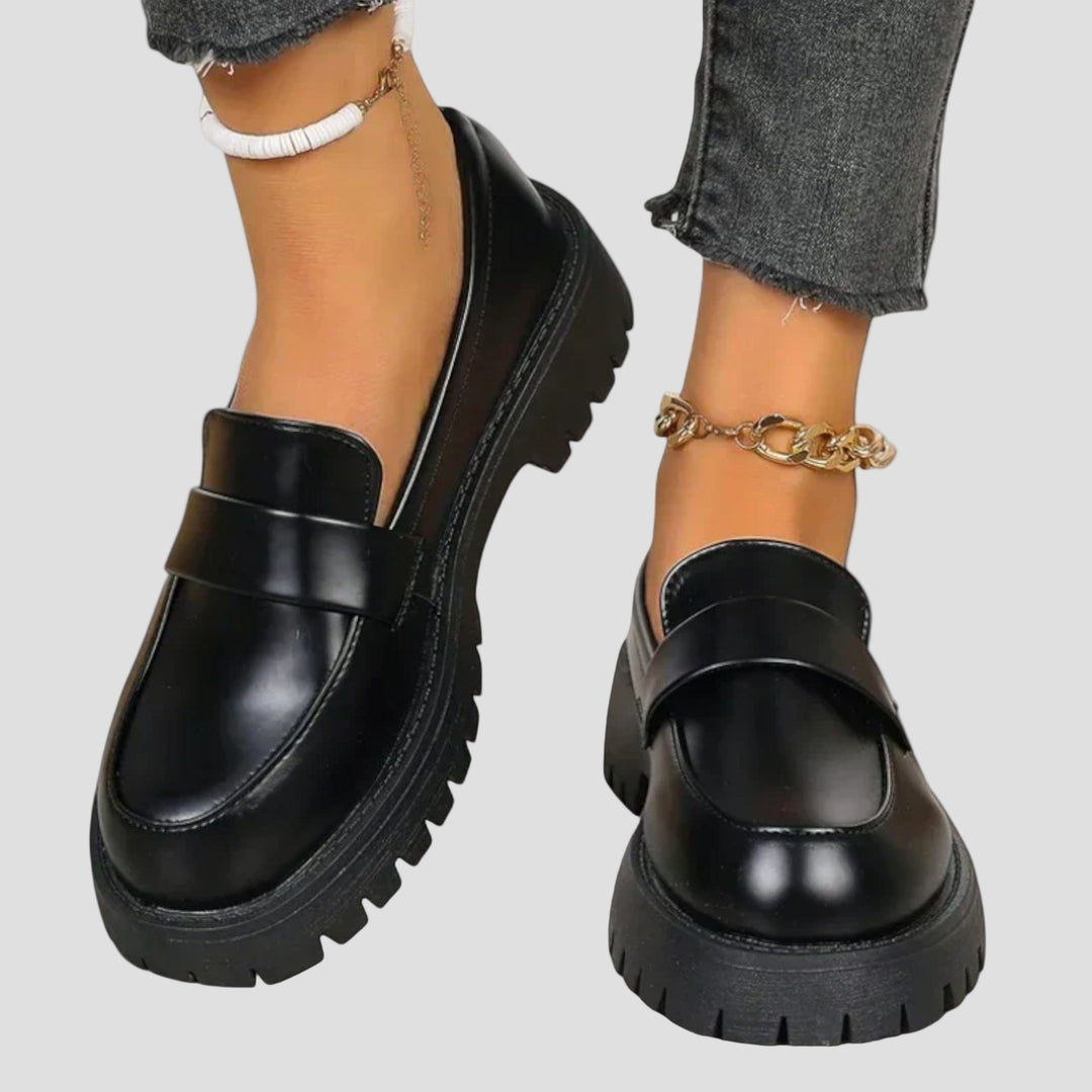 Živilė - Pantofi cu toc din satin pentru femei