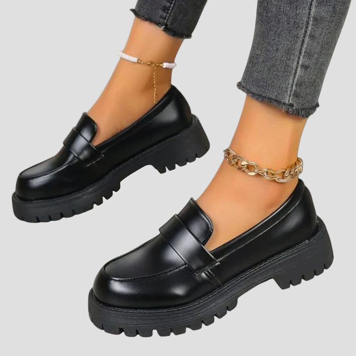 Živilė - Pantofi cu toc din satin pentru femei