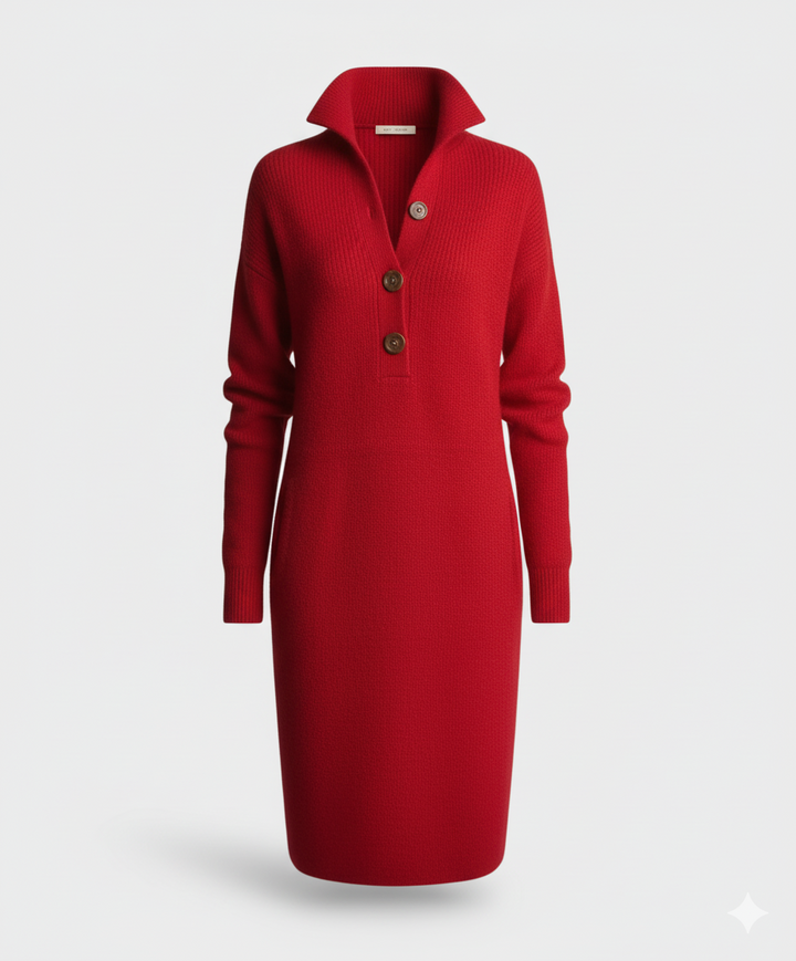 Iulia - Rochie Casual Călduroasă