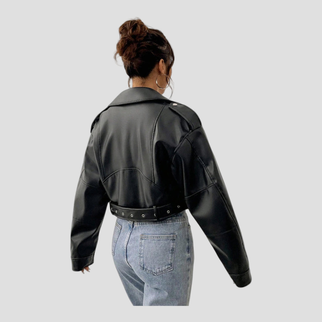 Indrė - Jachetă scurtă din piele