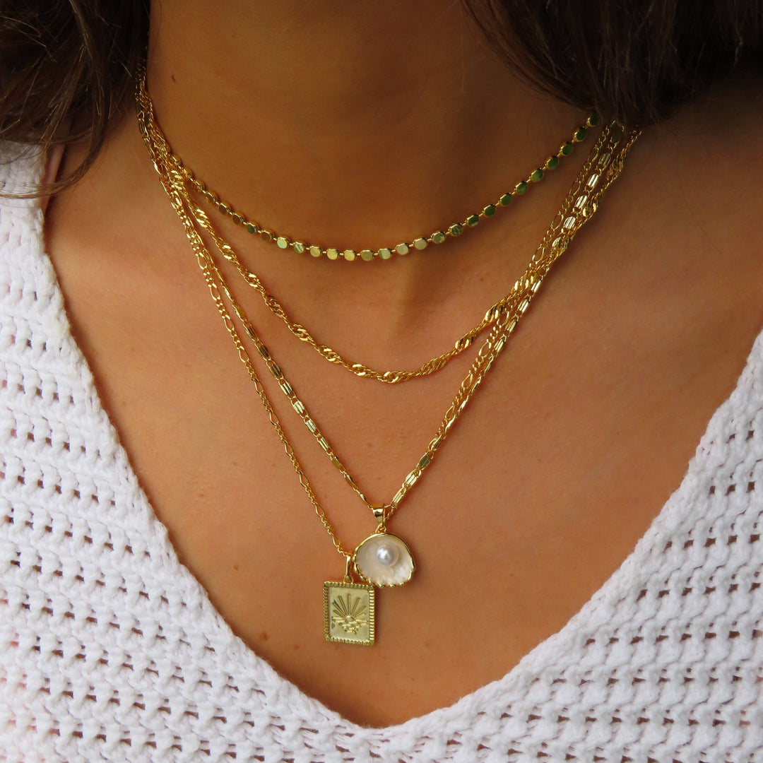 Solar Design Necklace