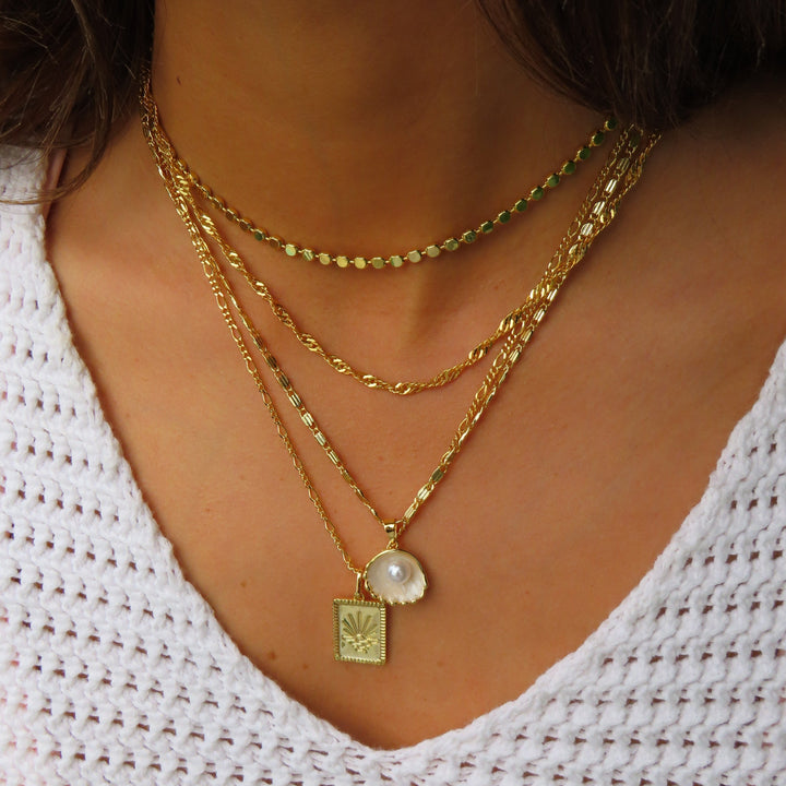 Solar Design Necklace